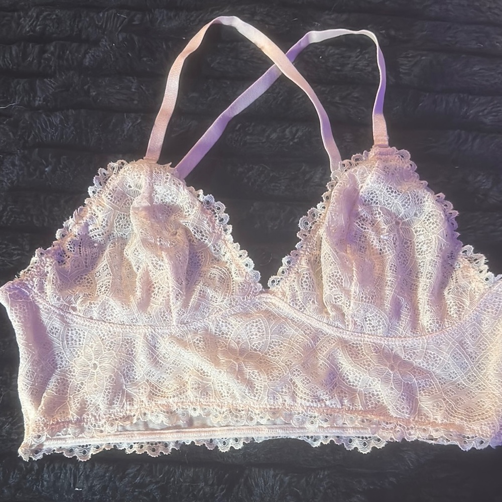 Lace Bralette in Cream